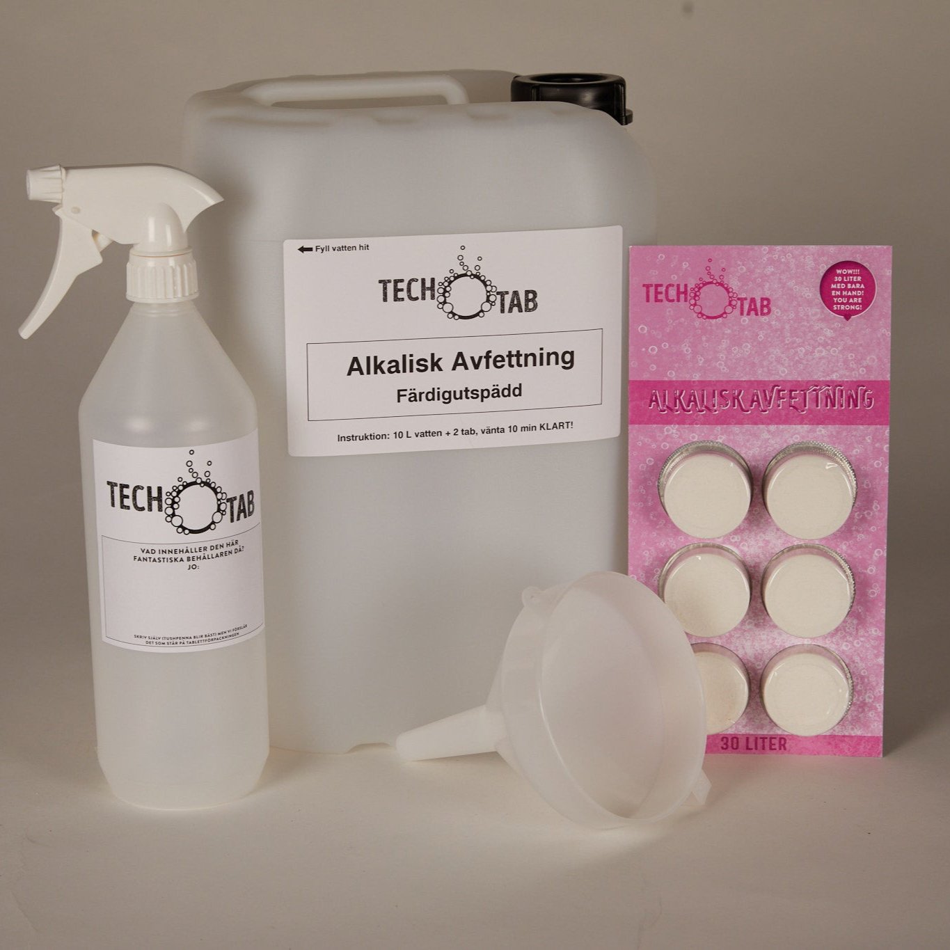 Alkalisk Avfettning Kit 30L